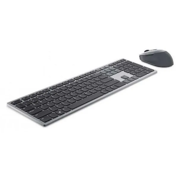 Комплект клавіатура та миша бездротовий Premier Multi-Device KM7321W сірий Dell (580-AJQV) - Фото 1