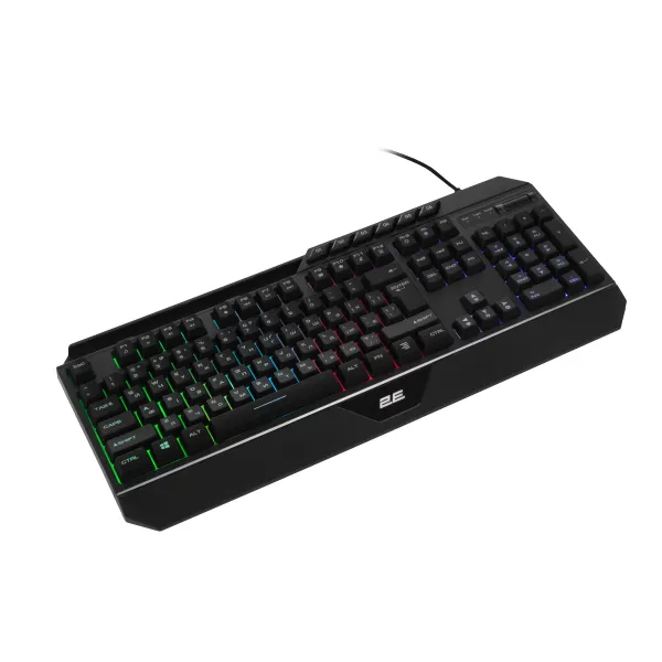 Клавиатура USB-A мембранная игровая KG315, EN/UA, чёрная 2E (2E-KG315UBK) - Фото 2