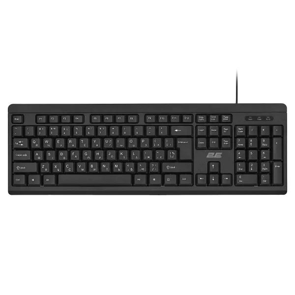 Комплект клавиатура и мышь USB-A MK401 EN/UK чёрный 2E (2E-MK401UB_UA) - Фото 3
