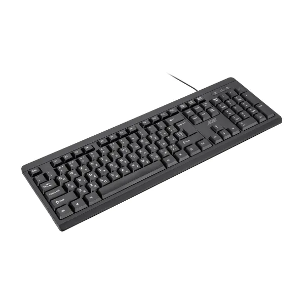 Комплект клавиатура и мышь USB-A MK401 EN/UK чёрный 2E (2E-MK401UB_UA) - Фото 10