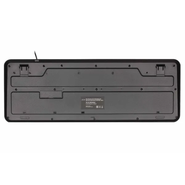 Клавиатура USB-A мембранная KM1040, EN/UK/RU, чёрная 2E (2E-KM1040UB) - Фото 5