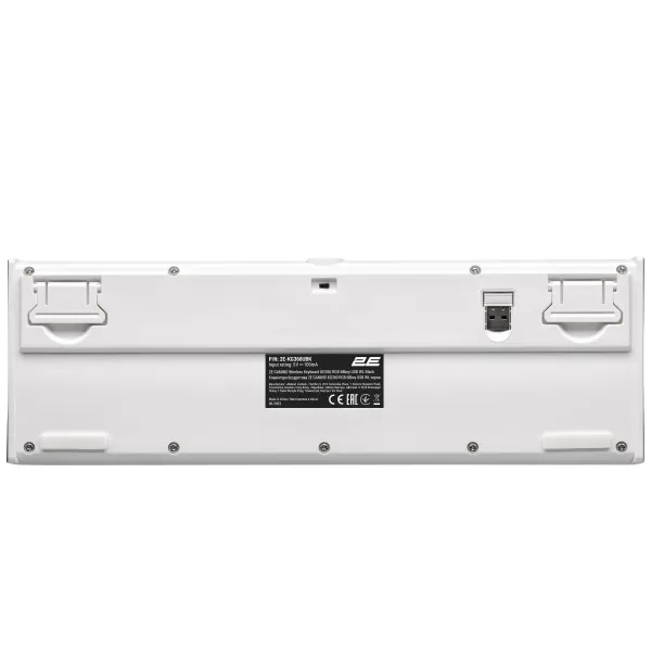 Клавіатура USB-A/WL мембранна ігрова KG360, EN/UA/RU, чорна 2E (2E-KG360UBK) - Фото 3
