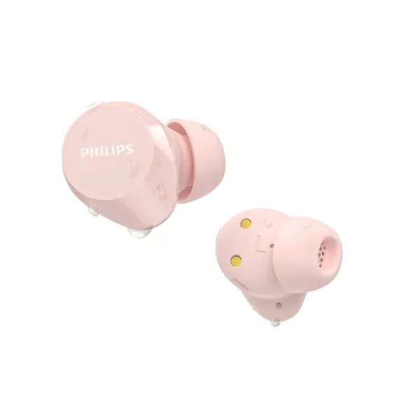 Наушники TWS BT 5.3 IPX4 SBC Touch control розовые Philips (TAT1209PK/00) - Фото 2