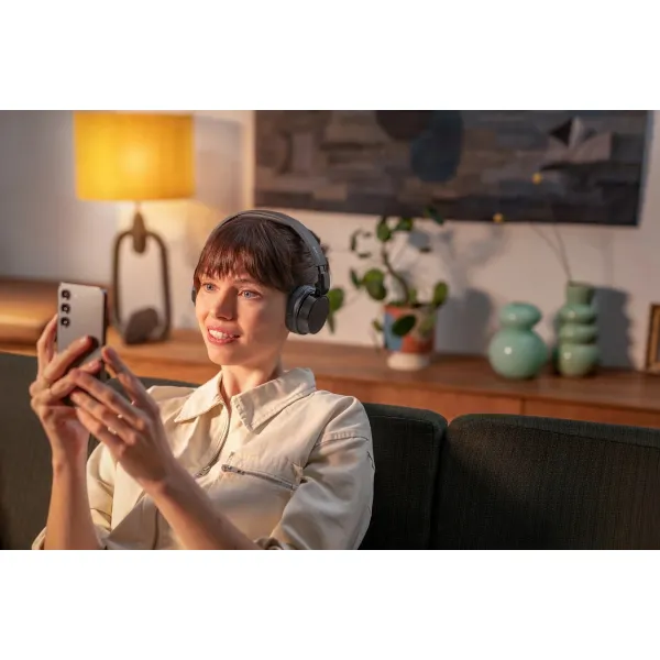 Наушники беспроводные On-ear BT 5.3 Mic чёрные Philips (TAH3209BK/00) - Фото 2
