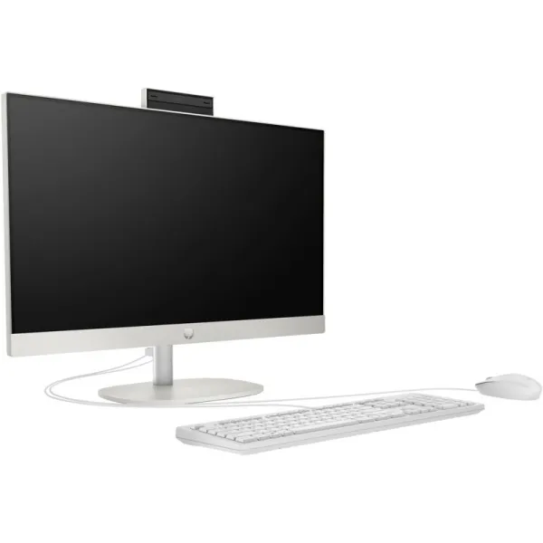 Моноблок HP 240-G10 23.8" IPS, Intel i3-N300, 8GB, F512GB, Win11P, білий HP (936J0EA) - Фото 2