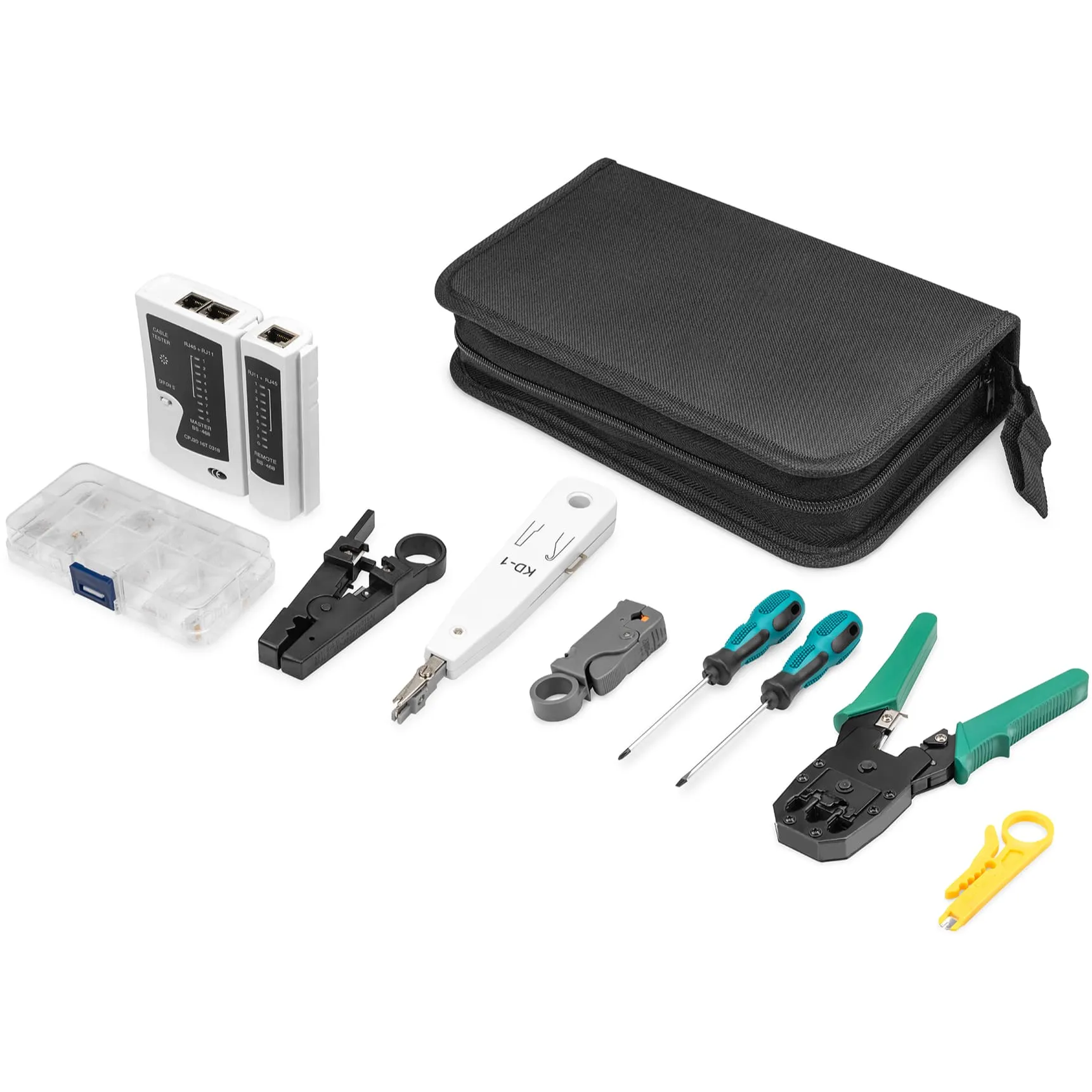 Набор инструментов для СКС Network Tool Set Plus Digitus (DN-94027) Набор инструментов для СКС Network Tool Set Plus Digitus (DN-94027)