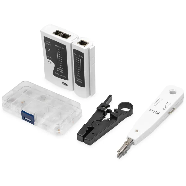 Набор инструментов для СКС Network Tool Set Plus Digitus (DN-94027) - Фото 1