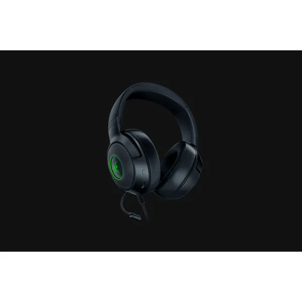 Гарнитура игровая USB-A RGB Kraken V3 X 7.1 1.8м чёрная Razer (RZ04-03750300-R3M1) - Фото 2