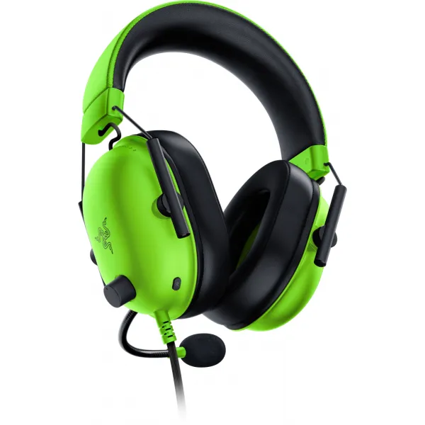 Гарнитура Blackshark V2 X 3.5мм зелёная Razer (RZ04-03240600-R3M1) - Фото 2