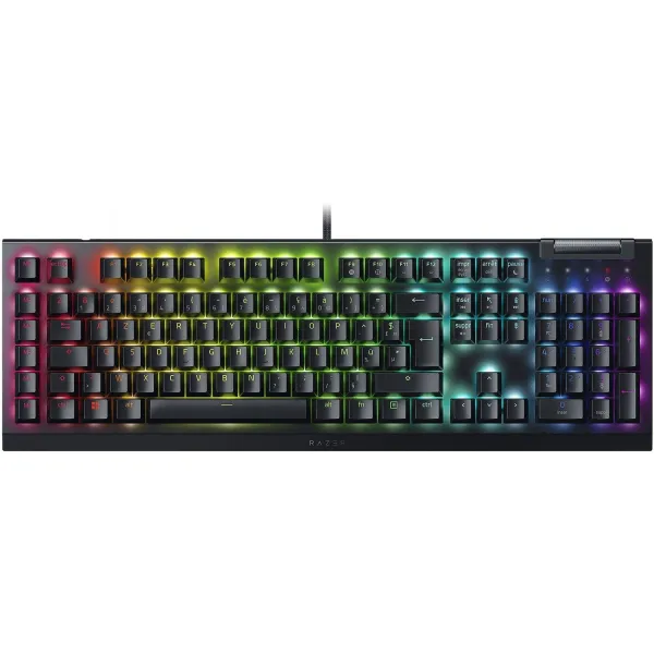 Клавиатура USB-A механическая, RGB BlackWidow V4 X, Yellow Switch, EN/RU, чёрная Razer (RZ03-04702500-R3R1) - Фото 6
