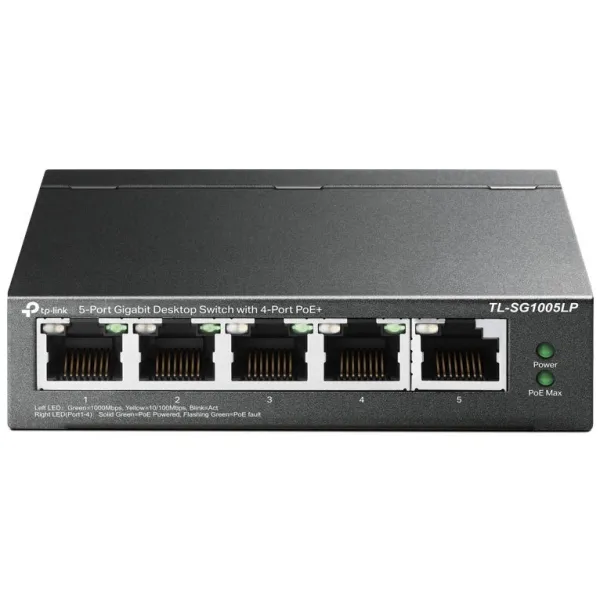 Коммутатор TL-SG1005LP TP-LINK (TL-SG1005LP)