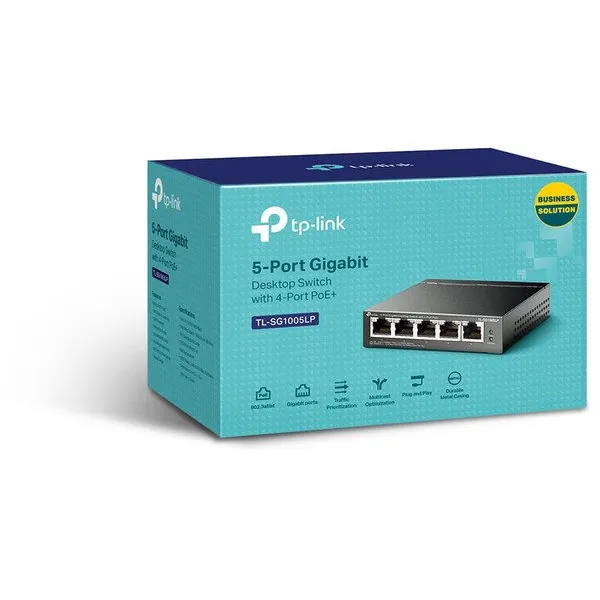Коммутатор TL-SG1005LP TP-LINK (TL-SG1005LP) - Фото 2