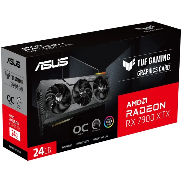 Видеокарта Radeon RX 7900 XTX 24GB, GDDR6  ASUS (90YV0IG0-M0NA00) - Фото 2