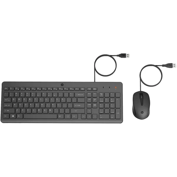 Комплект клавіатура та миша USB-A 150 EN/RU чорний НР (240J7AA) - Фото 6