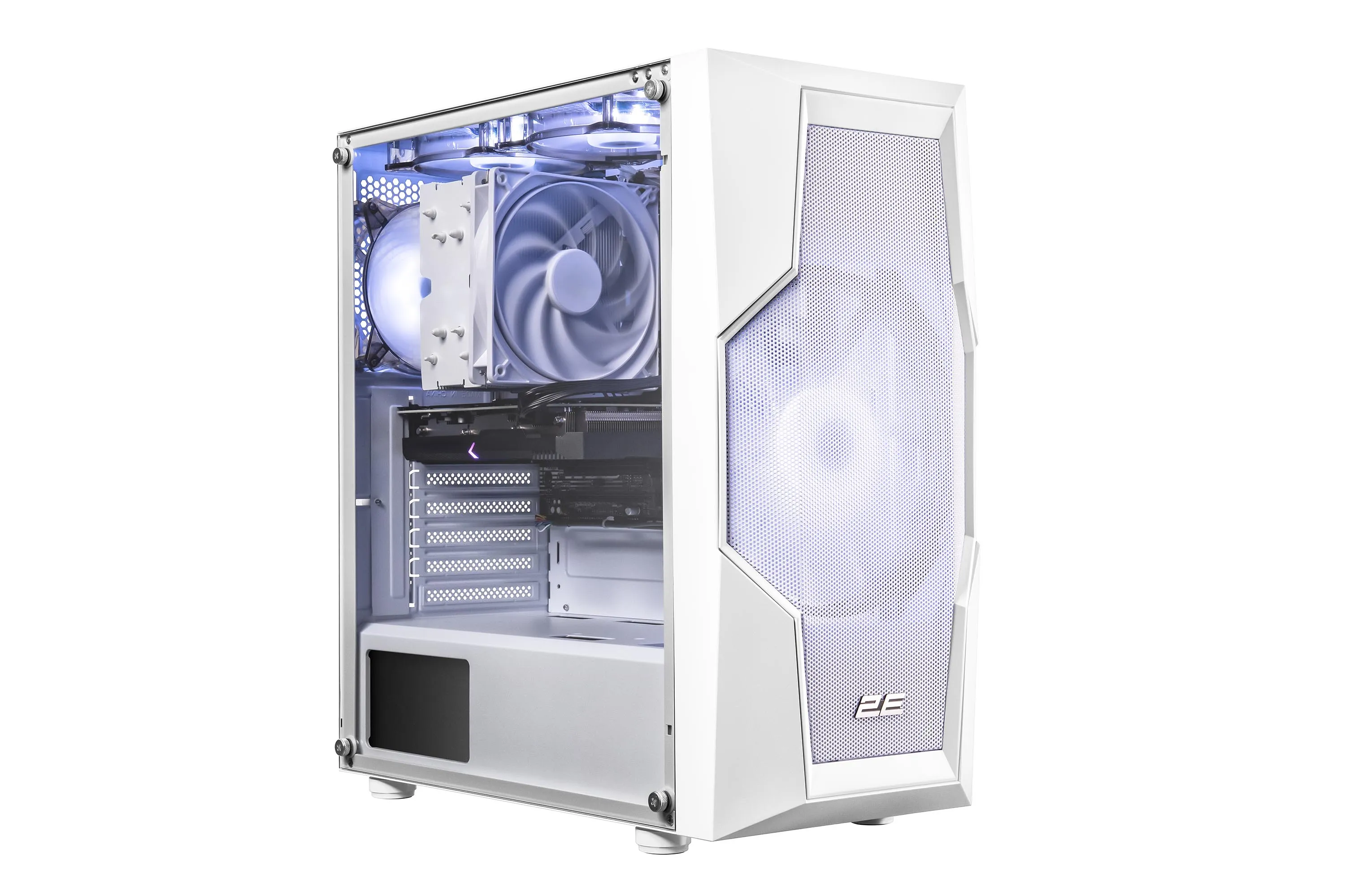 Комп’ютер персональний Decimal  Intel i5-13600KF, 16Gb, F1TB, NVD4060TI-8, B660, G2057W, 700W, Win11, білий 2E (2E-10054) - Фото 3