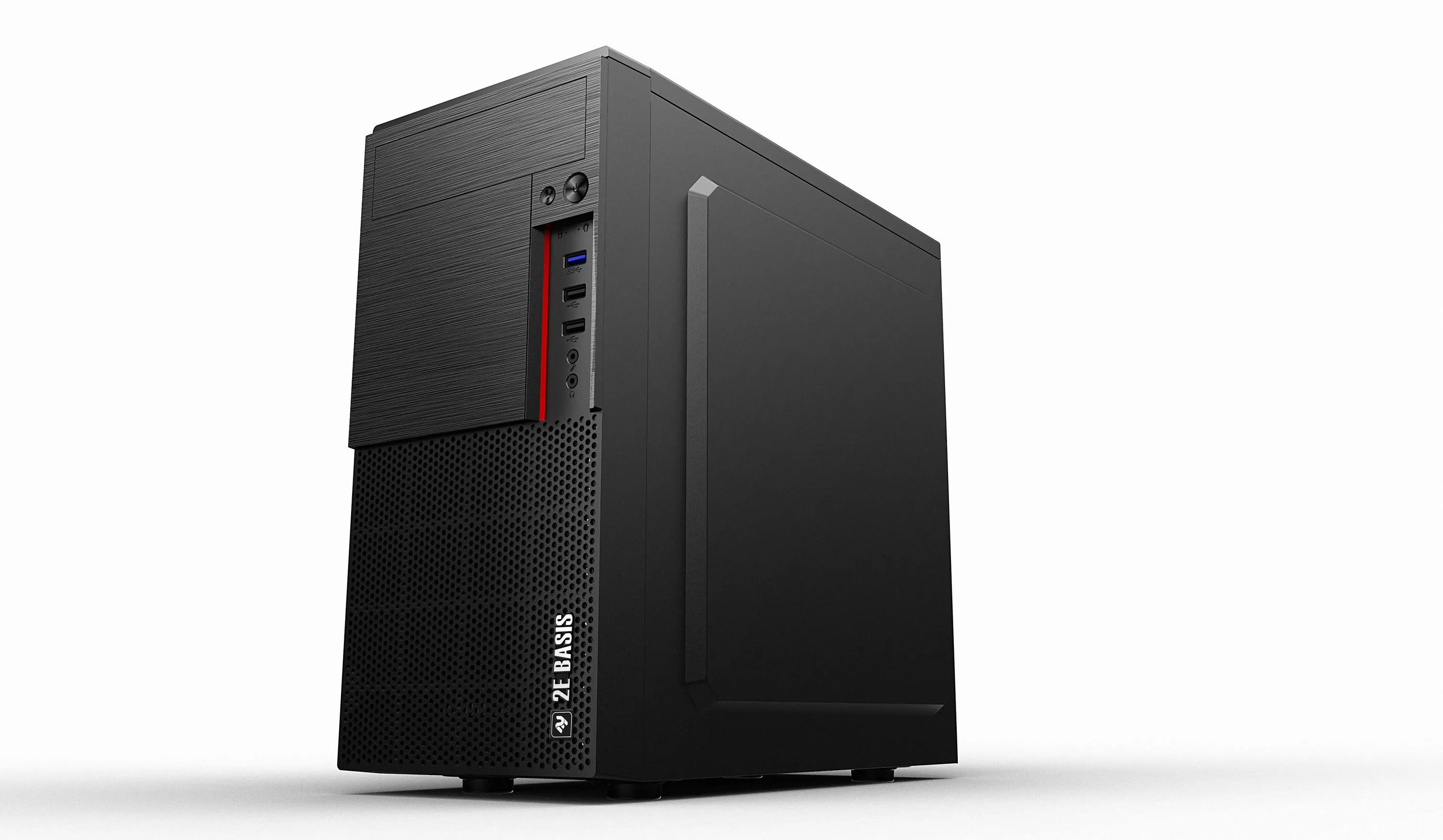 Комп’ютер персональний Complex Gaming Intel i3-12100F, 8Gb, F500GB, NVD1030-2, H610, RD860-3U, 400W, Win11 2E (2E-8575) - Фото 1