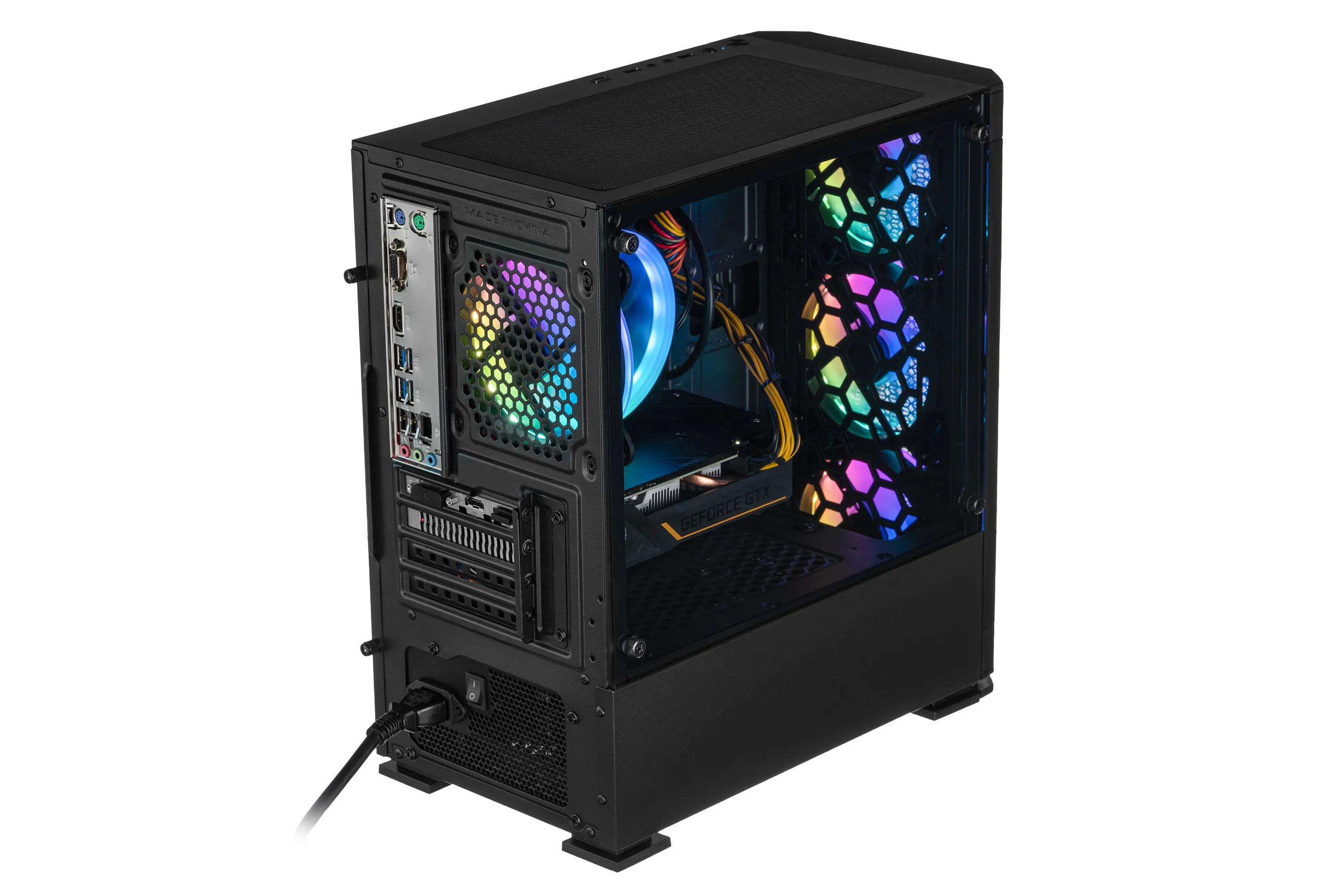 Комп’ютер персональний Complex Gaming AMD R5-3600, 32Gb, F1TB, NVD3060-12, B450, GB700, 650W, FreeDos 2E (2E-4801) - Фото 4