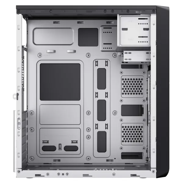 Корпус TeamX TMX01 с БП 2E ATX400W, 2xUSB2.0, 1x80мм, VGA 310мм, ATX, чёрный 2E (2E-TMX01) - Фото 1