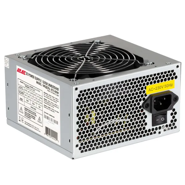 Корпус TeamX TMX01 с БП 2E ATX400W, 2xUSB2.0, 1x80мм, VGA 310мм, ATX, чёрный 2E (2E-TMX01) - Фото 3