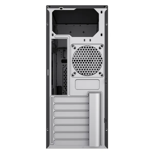 Корпус TeamX TMX01 с БП 2E ATX400W, 2xUSB2.0, 1x80мм, VGA 310мм, ATX, чёрный 2E (2E-TMX01) - Фото 6