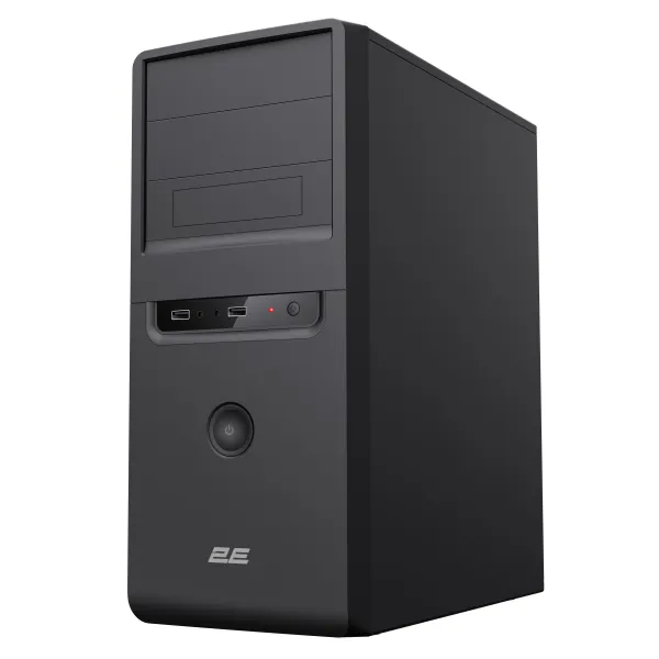 Корпус TeamX TMX01 с БП 2E ATX400W, 2xUSB2.0, 1x80мм, VGA 310мм, ATX, чёрный 2E (2E-TMX01) - Фото 7
