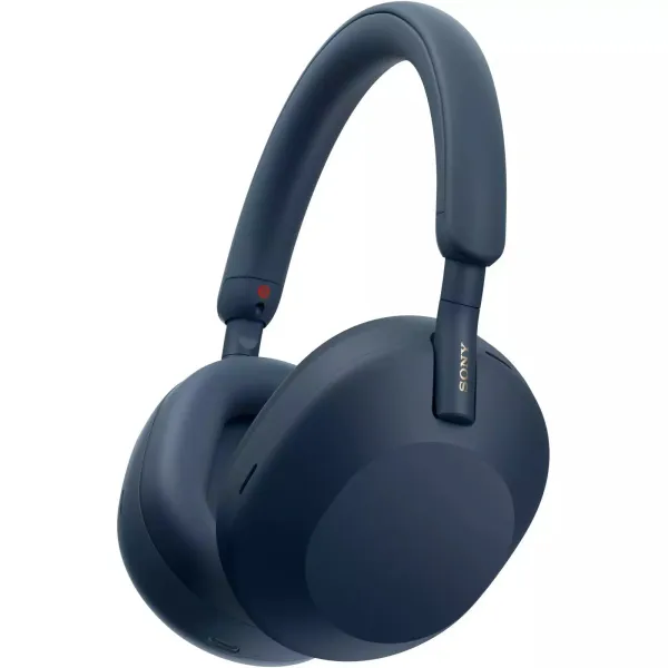 Наушники беспроводные Over-ear BT 5.2 ANC Hi-Res AAC LDAC Mic синие Sony (WH1000XM5L.CE7)