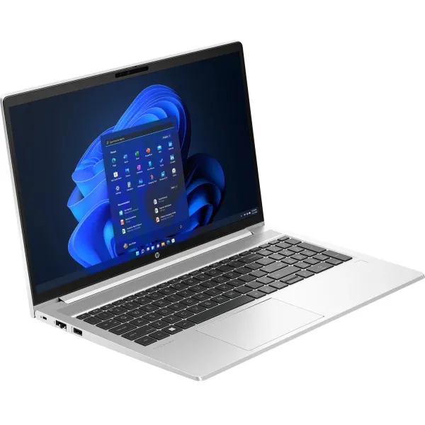 Ноутбук Probook 450-G10 15.6" FHD IPS AG, Intel i7-1355U, 16GB, F512GB, UMA, DOS, серебристый HP (9G2N8ET) - Фото 1
