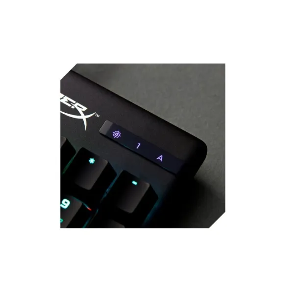 Клавиатура USB-A механическая, RGB Alloy Origins PBT, Red, EN/RU, чёрная HyperX (639N3AA) - Фото 8