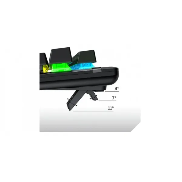 Клавиатура USB-A механическая, RGB Alloy Origins PBT, Red, EN/RU, чёрная HyperX (639N3AA) - Фото 9