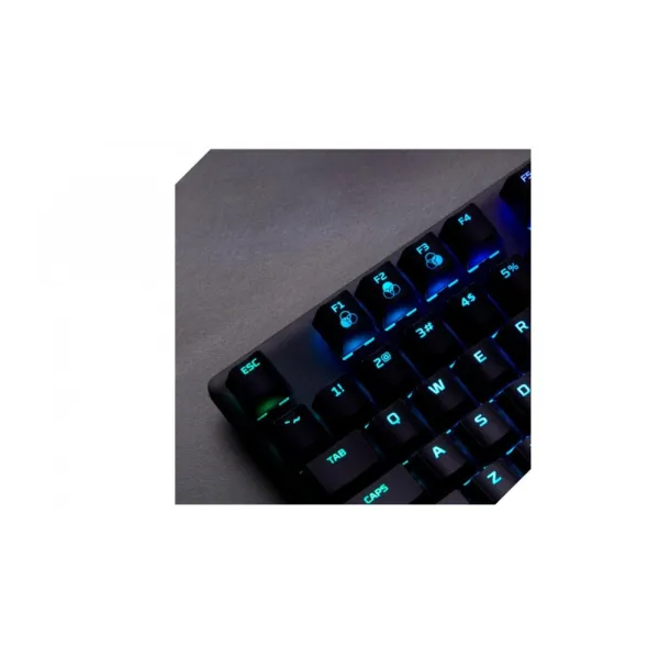 Клавиатура USB-A механическая, RGB Alloy Origins PBT, Red, EN/RU, чёрная HyperX (639N3AA) - Фото 15
