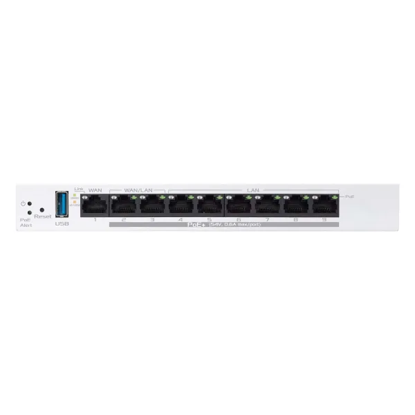 Маршрутизатор ExpertWiFi EBG19P 8xGE LAN (8xPoE), 1xGE WAN,  1xUSB 3.2, 123W, BT ASUS (90IG08C0-MO3B00) - Фото 2