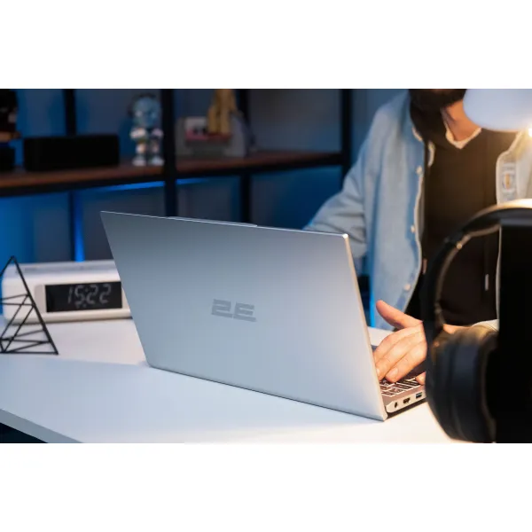 Ноутбук Complex Pro 15 15.6" FHD IPS AG, Intel i5-1240P, 32GB, F1024GB, UMA, DOS, серебристый 2E (NS51PU-15UA33) - Фото 7