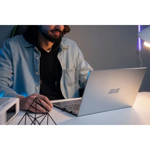 Ноутбук Complex Pro 15 15.6" FHD IPS AG, Intel i5-1240P, 32GB, F1024GB, UMA, DOS, серебристый 2E (NS51PU-15UA33) - Фото 11