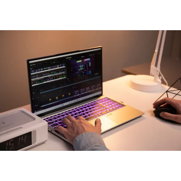 Ноутбук Complex Pro 15 15.6" FHD IPS AG, Intel i5-1240P, 32GB, F1024GB, UMA, DOS, серебристый 2E (NS51PU-15UA33) - Фото 13