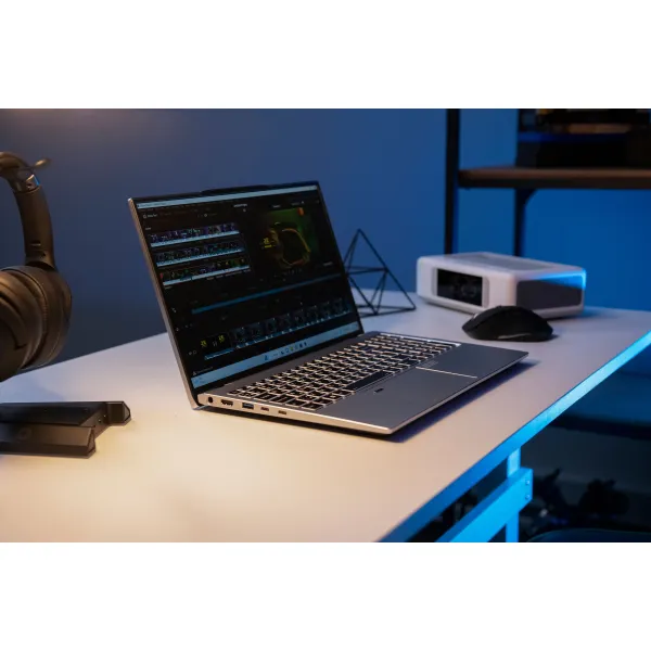 Ноутбук Complex Pro 15 15.6" FHD IPS AG, Intel i5-1240P, 32GB, F1024GB, UMA, DOS, серебристый 2E (NS51PU-15UA33) - Фото 16
