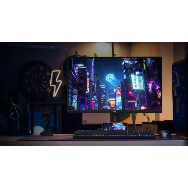 Монитор 27" ROG Strix XG27ACMG HDMI, DP, USB-C, Audio, IPS, 2560x1440, 270Hz, 1ms, sRGB 125%, AdaptiveSync, Pivot, HDR400 Asus (90LM0A60-B01370) - Фото 5