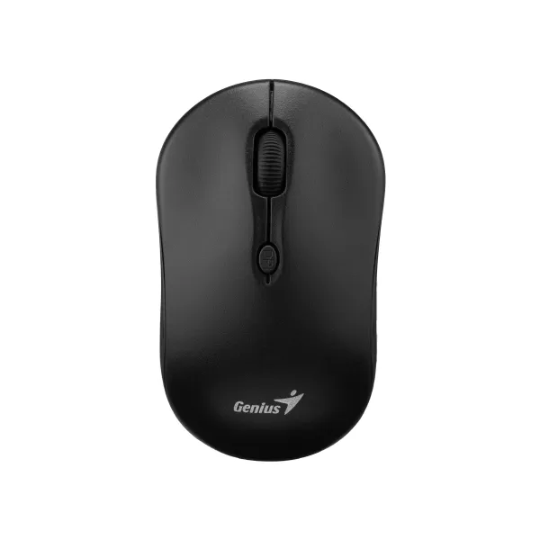 Комплект клавиатура и мышь беспроводной LuxeMate Q-8000 EN/UKR чёрный Genius (31340013414) - Фото 12