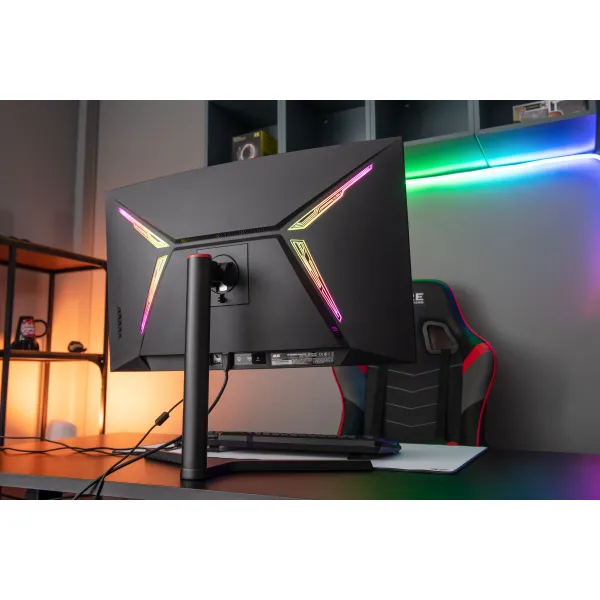 Монитор GAMING 31.5" G3223B 2xHDMI, DP, MM, VA, 2560x1440, 165Hz, 1ms, CURVED, FreeSync 2E (2E-G3223B-01.UA) - Фото 1