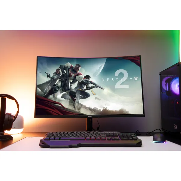 Монитор GAMING 31.5" G3223B 2xHDMI, DP, MM, VA, 2560x1440, 165Hz, 1ms, CURVED, FreeSync 2E (2E-G3223B-01.UA) - Фото 7