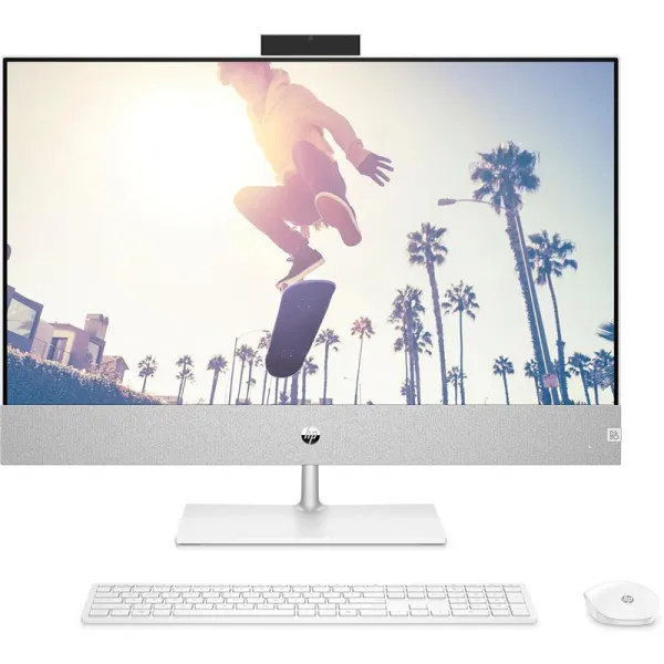 Моноблок Pavilion 27" FHD IPS AG, Intel i5-13400T, 16GB, F512GB, UMA, WiFi, кл+м, DOS, белый HP (9D3Q8EA) - Фото 12