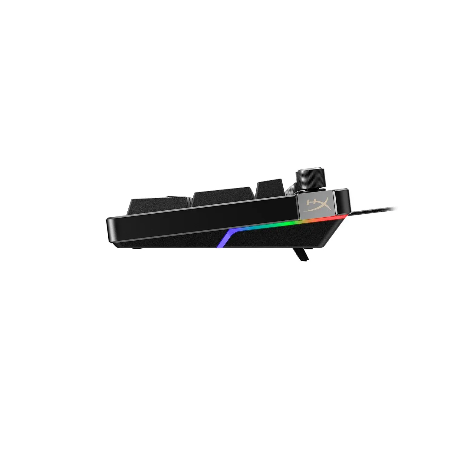 Клавіатура USB-A механічна, RGB Alloy Rise Red, EN/UA, чорна HyperX (7G7A3AA) - Фото 1