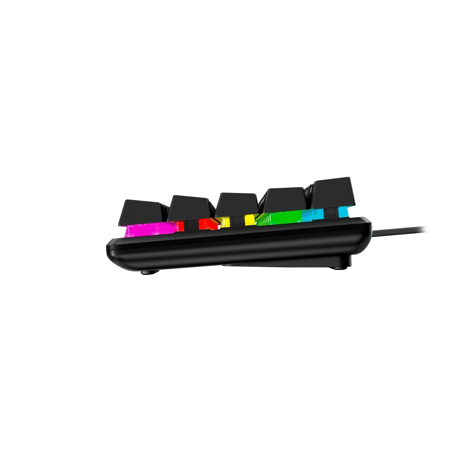 Клавіатура USB-A механічна, RGB Alloy Origins 60 Red, EN/UA, чорна HyperX (4P5N4AA) - Фото 6