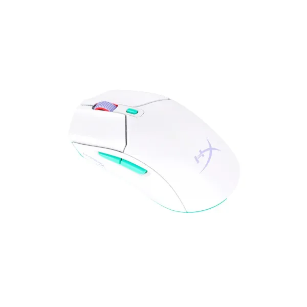 Мышь беспроводная WL/BT RGB Pulsefire Haste 2 Core белая HyperX (8R2E7AA) - Фото 1