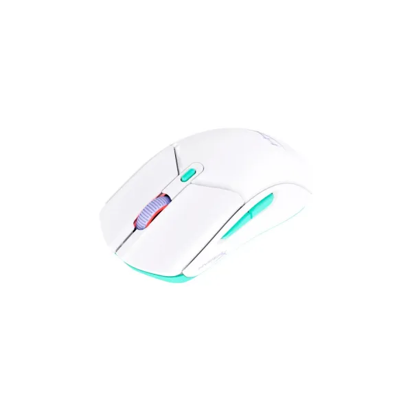 Мышь беспроводная WL/BT RGB Pulsefire Haste 2 Core белая HyperX (8R2E7AA) - Фото 2