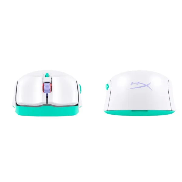Мышь беспроводная WL/BT RGB Pulsefire Haste 2 Core белая HyperX (8R2E7AA) - Фото 8