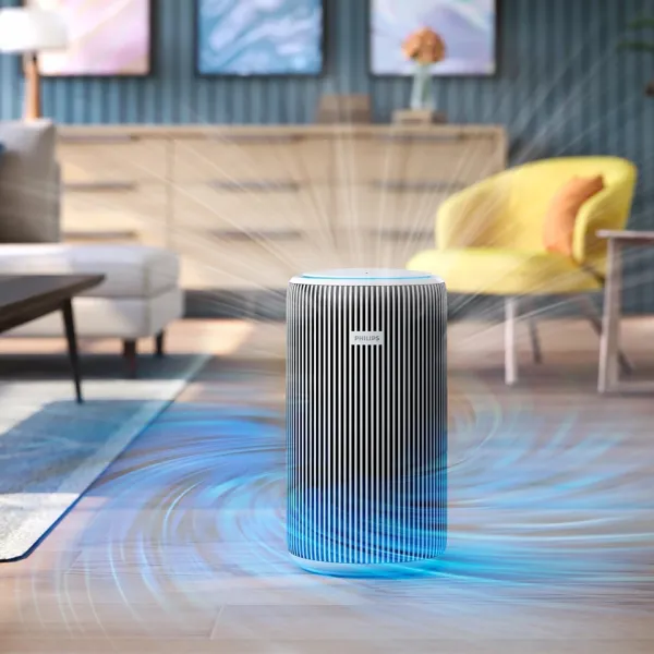 Очиститель воздуха Series 3200, 135м2, 520м3/час, HEPA +угольный фильтр, Wi-Fi, 5 режимов, серебристо-белый Philips (AC3220/10) - Фото 1