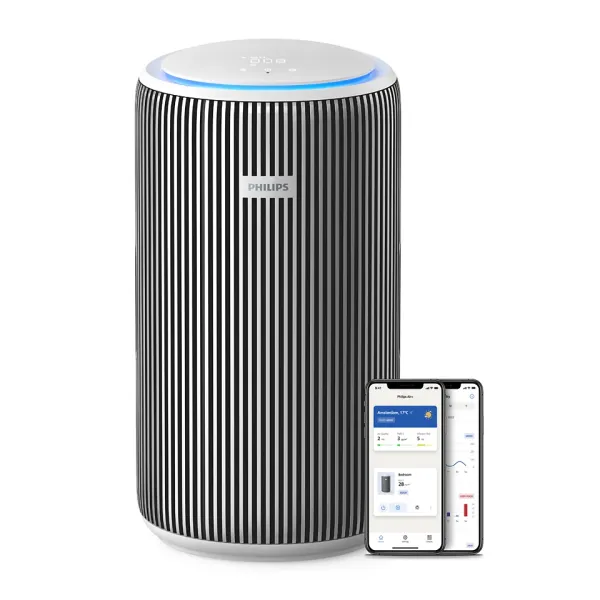 Очиститель воздуха Series 3200, 135м2, 520м3/час, HEPA +угольный фильтр, Wi-Fi, 5 режимов, серебристо-белый Philips (AC3220/10) - Фото 2