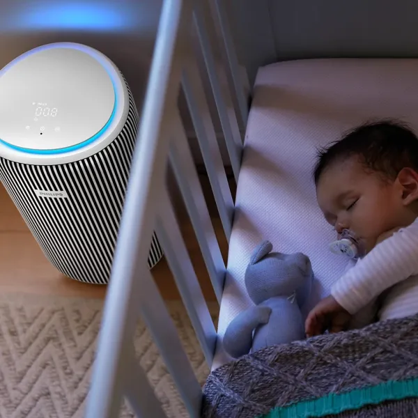Очиститель воздуха Series 3200, 135м2, 520м3/час, HEPA +угольный фильтр, Wi-Fi, 5 режимов, серебристо-белый Philips (AC3220/10) - Фото 5