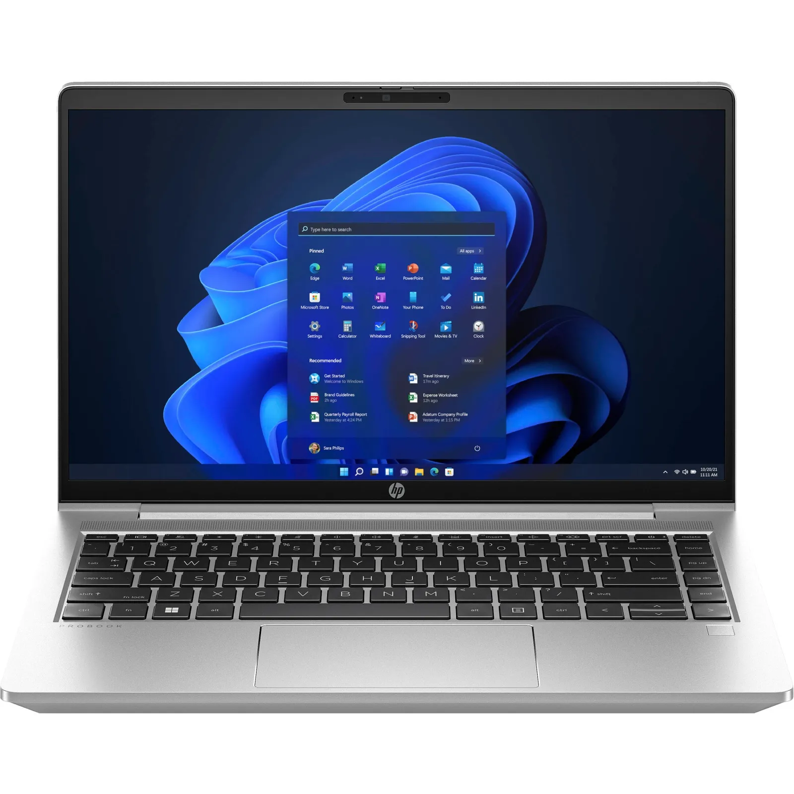 Ноутбук Probook 440-G10 14" FHD IPS AG, Intel i7-1355U, 16GB, F1024GB, NVD2050-4, Win11P, сріблястий HP (968Z5ET) - Фото 1