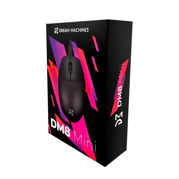 Мышь USB игровая DM8 Mini чёрная Dream Machines (DM8_MINI) - Фото 4